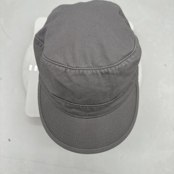 Newhattan Gray Adjustable Military Style Hat Cap One Size - Picture 5 of 7